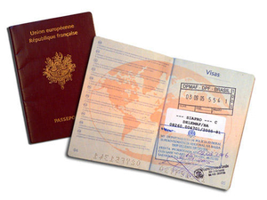Pasaporte y visa para viajar a Francia