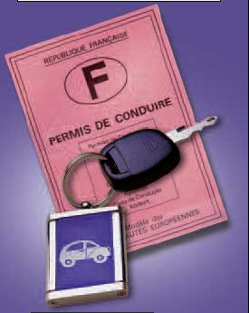 Licencia de conducir en Francia