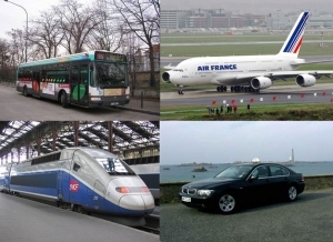 Medios de transporte en Francia